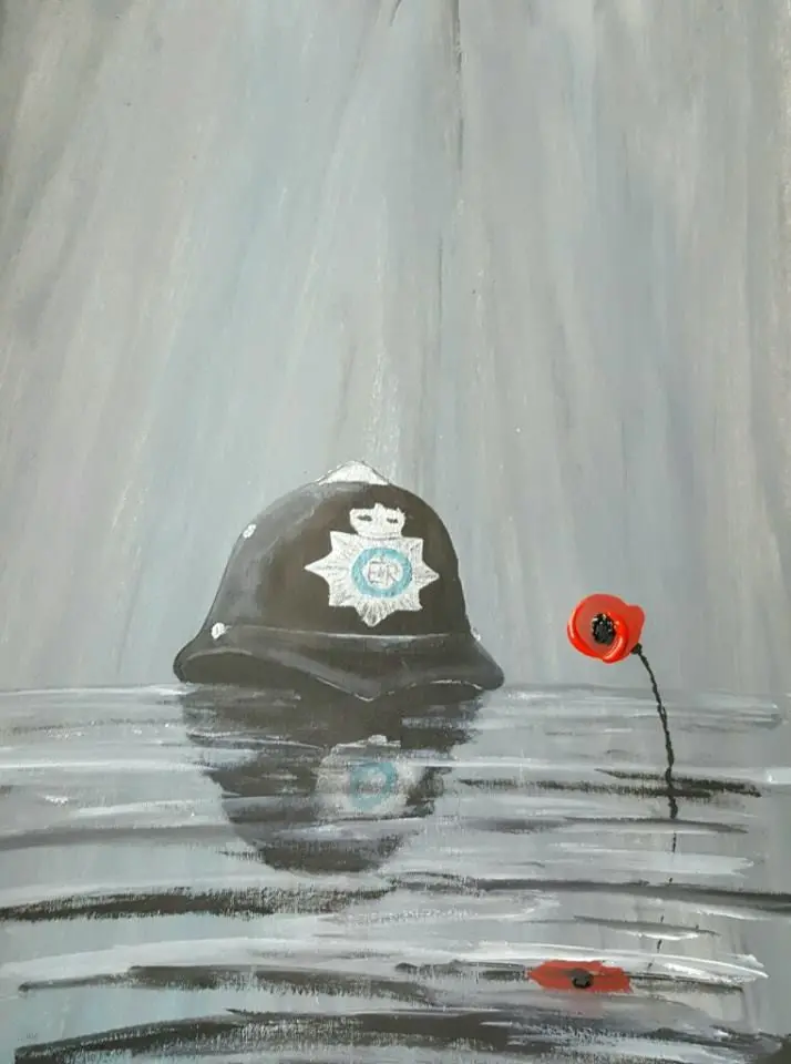 091 Limited Edition Giclée Art Print: 'A Nation'S Sorrow' 1