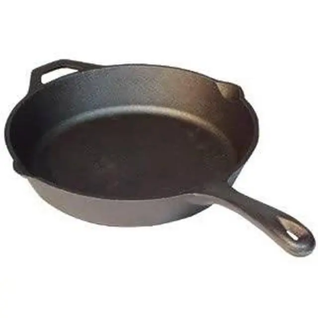 14-Inch Cast Iron Skillet – Pre-Seasoned Heavy-Duty Pan 1