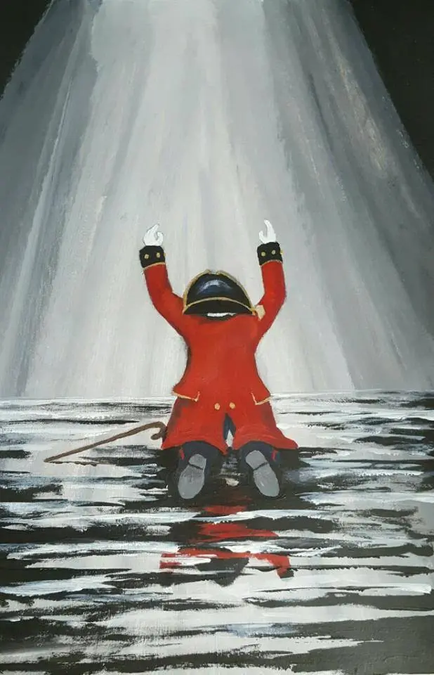 179 Open Edition Giclée Art Print: 'Pensioner Platoon' 1