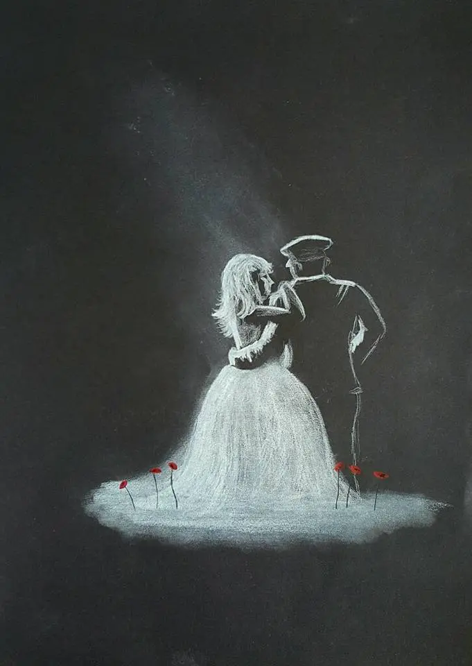 206 Open Edition Giclée Art Print: 'War Bride' 1