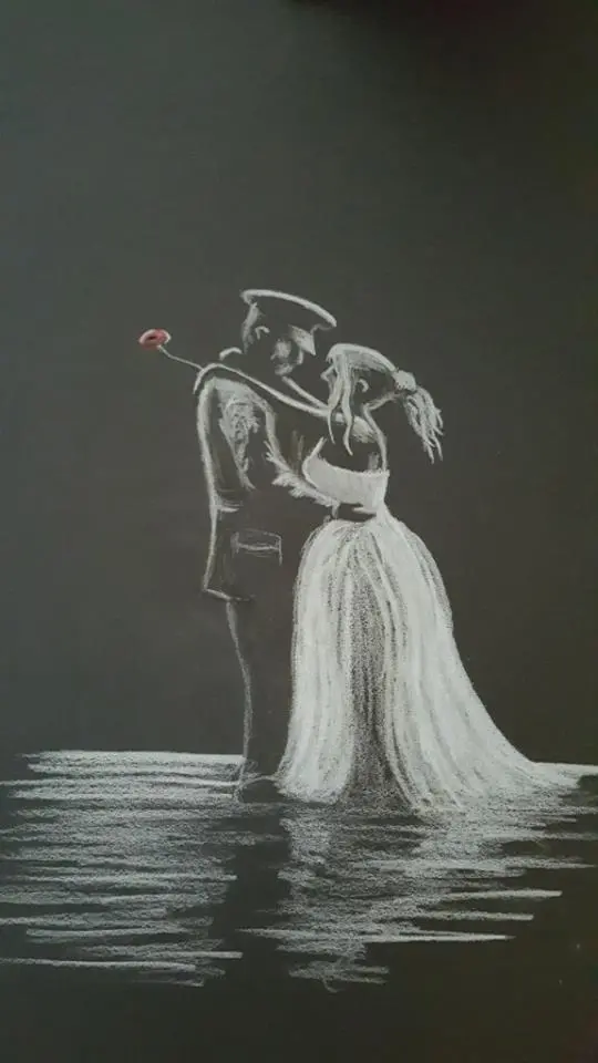 222 Open Edition Giclée Art Print: 'Dancing In The Dark' 1