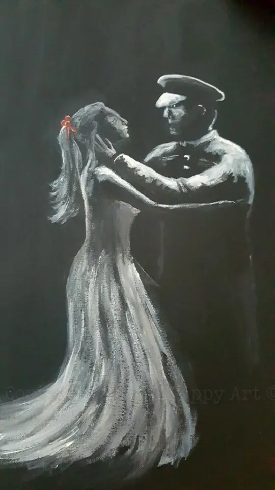 232 Open Edition Giclée Art Print: 'Fond Farewell' 1