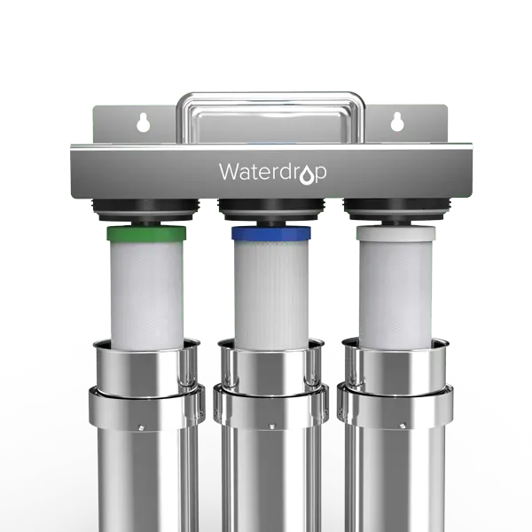 3-Stage Ultrafiltration Replacement Filters For Stainless Steel Under-Sink Systems 1
