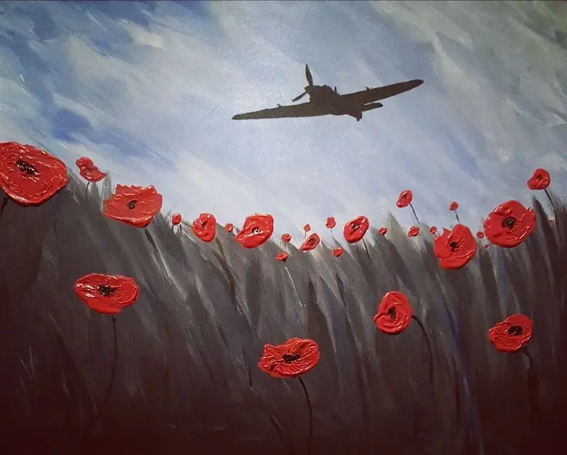 342 Over The Poppy Fields Limited Edition Giclée Print 1