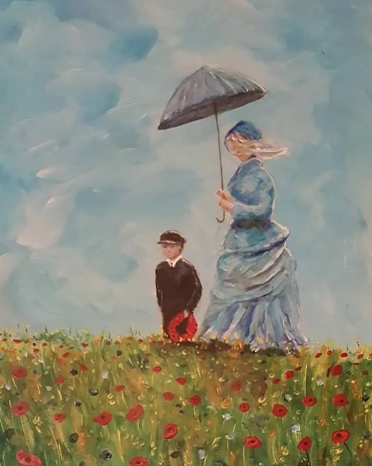 349 Monet-Inspired Remembrance Open Edition Giclée Print 1