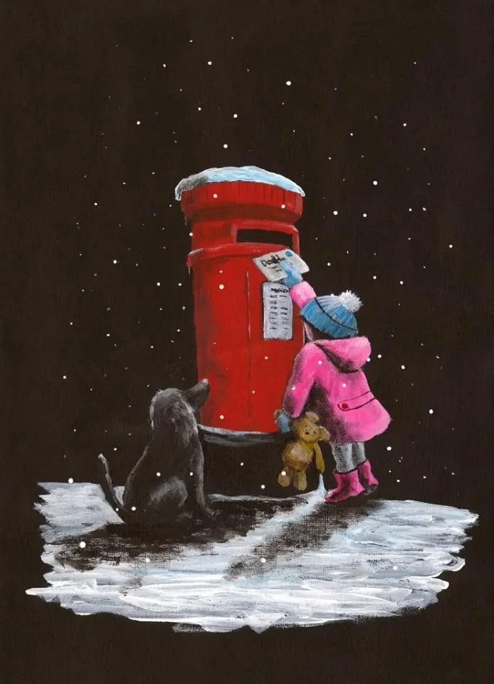 361 Letter To Daddy Open Edition Giclée Print 1