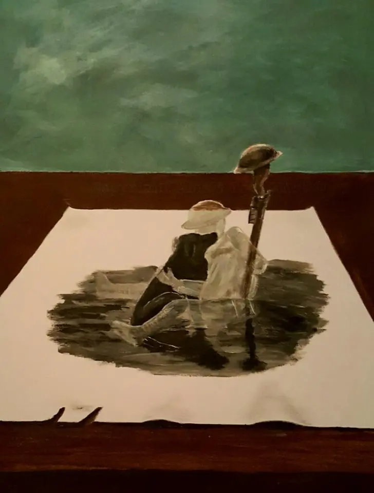 '3D Miss You Too Mate' – Open Edition Giclée Print #217 1