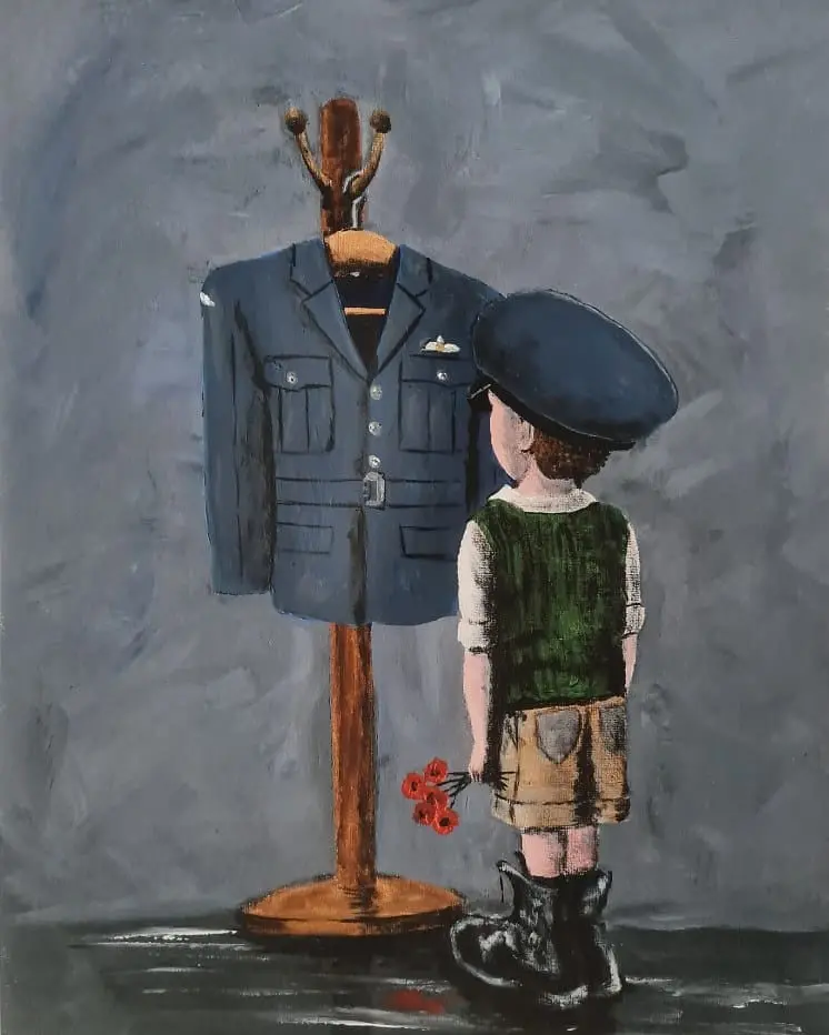 442 Limited Edition Giclée Print – 'Big Boots To Fill: Royal Air Force' 1
