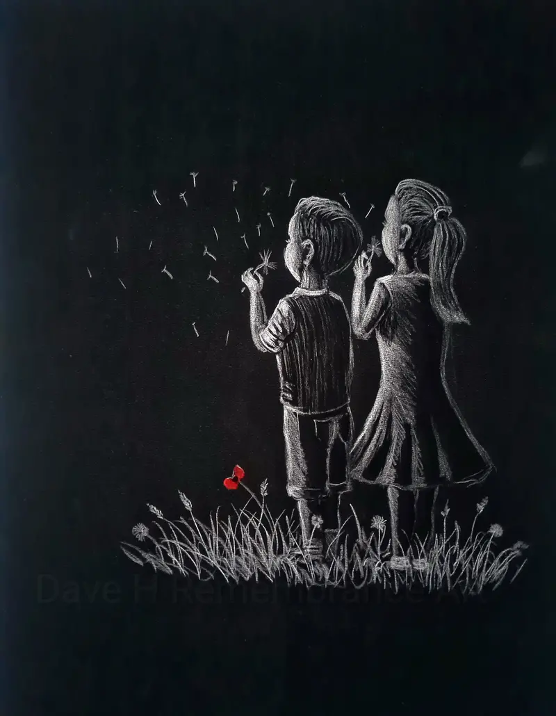 487 Limited Edition Fine Art Giclée Print: 'Wishing Time' 1