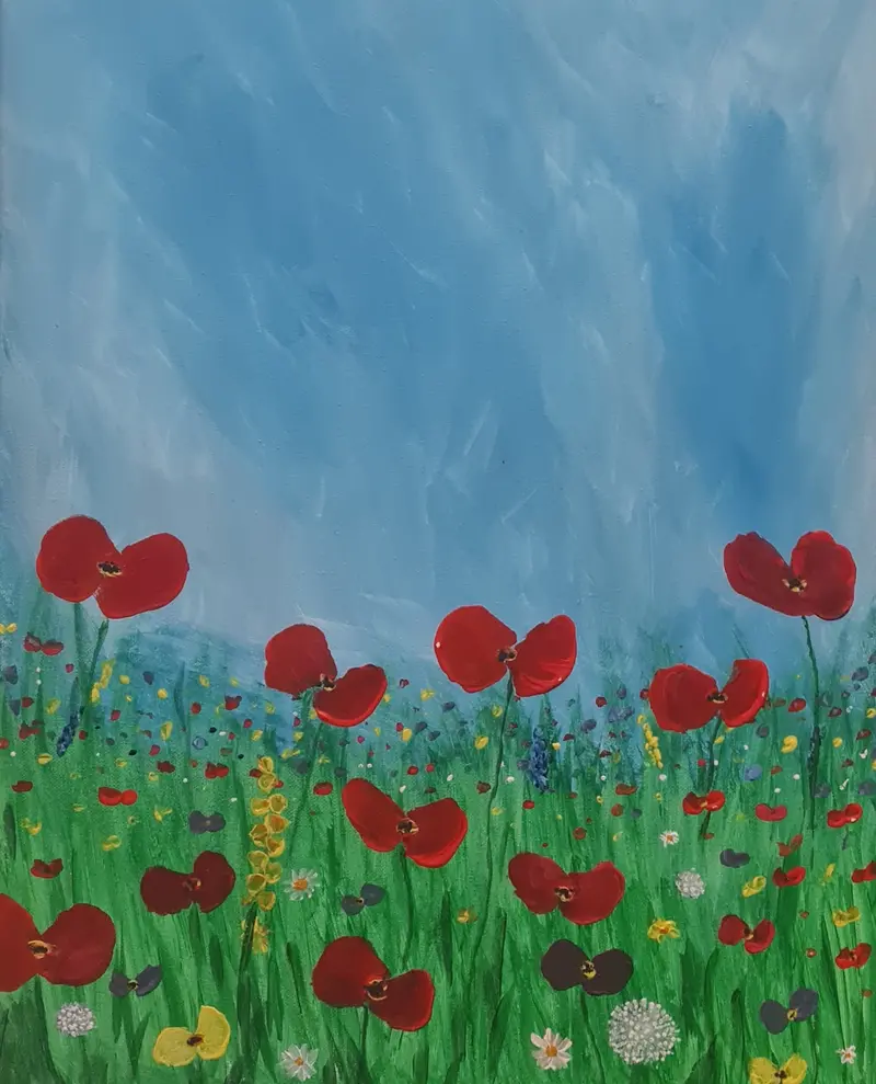 558 Original Wildflower Artwork – 'Wildflowers' 1