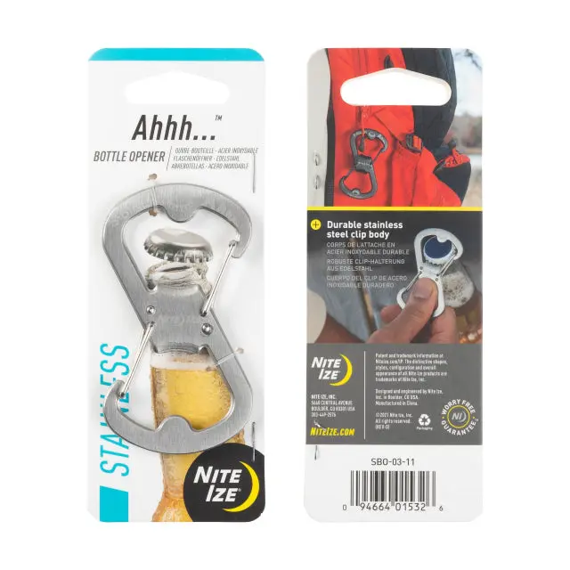 Ahhh… Ergonomic Stainless Steel Bottle Opener 1