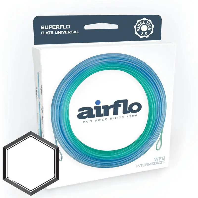 Airflo Superflo Ridge 2.0 Flats Universal Taper – Intermediate Density Fly Line 1