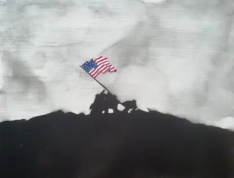American Heritage Painting: 'Old Glory' 1