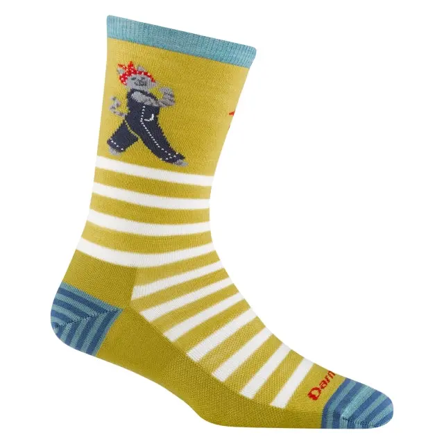 Animal Haus Crew Sock – Fun-Print Lightweight Performance Sock 1