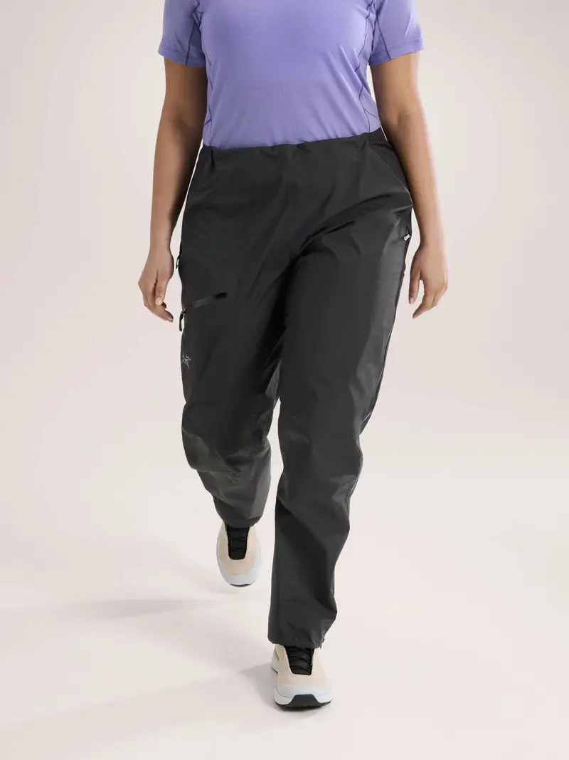 Arc'Teryx Beta Gore-Tex Rain Pants For Women – Black 1