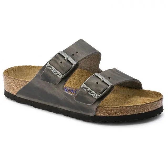 Arizona Oiled Leather Sandals – Soft Footbed For All-Day Wear 1