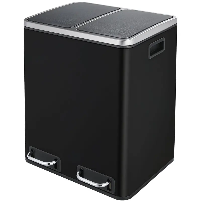 Arlopu Smart Touchless Trash Can – 21.1-Gallon Motion-Sensor Stainless Steel Bin With Quiet Close Lid And Removable Inner Bucket 1