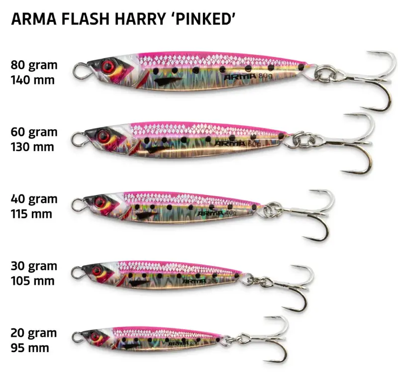 Arma Flash Harry Metal Casting Lure – High-Visibility Surface Action 4