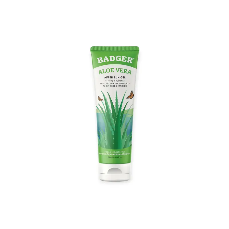 Badger Organic Aloe Vera Gel – Soothing Natural Skin Care 1