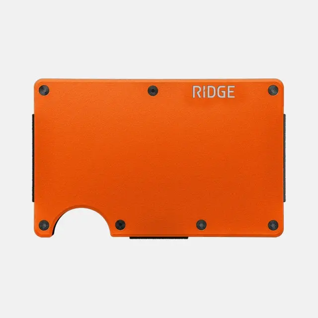Basecamp Orange Aluminum Money Clip 1