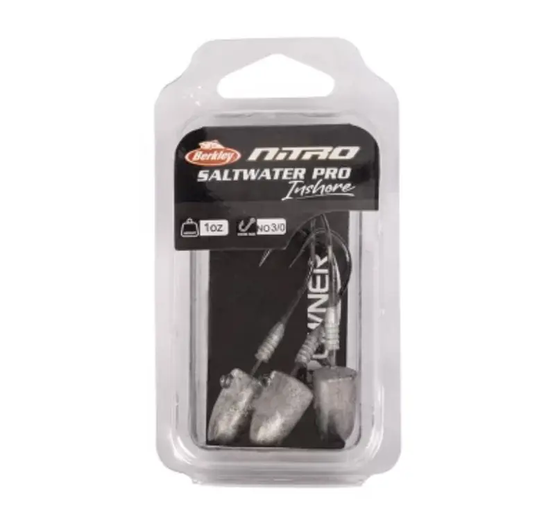 Berkley Nitro Saltwater Pro Inshore Jig Heads – Corrosion-Resistant 1