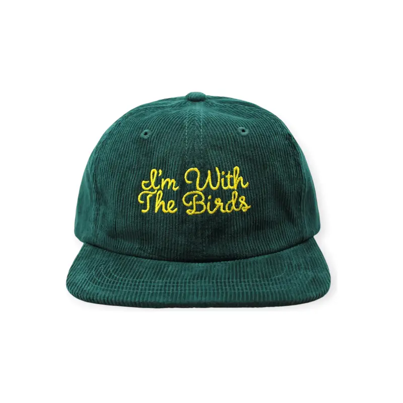 Bird Collective 'I’M With The Birds' Corduroy Snapback Hat 1