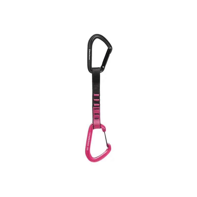 Black Diamond Hotforge Hybrid Quickdraws – 16 Cm, Legacy Model 1