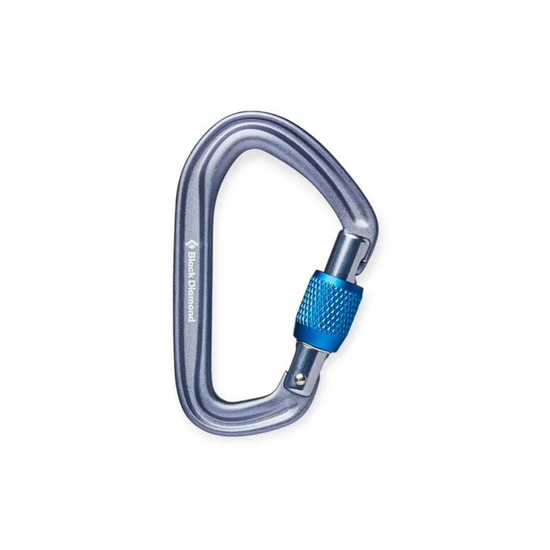 Black Diamond Hotforge Screwgate Carabiner For Climbing & Mountaineering 1