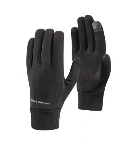 Black Diamond Lightweight Fleece Gloves For Outdoor Activity 1