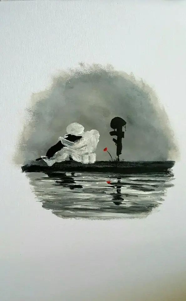 Black Dog – Symbolic Original Artwork 1