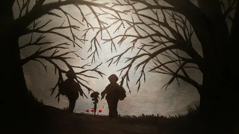 'Brother Lost' – Original Emotional Family Tribute Painting 1