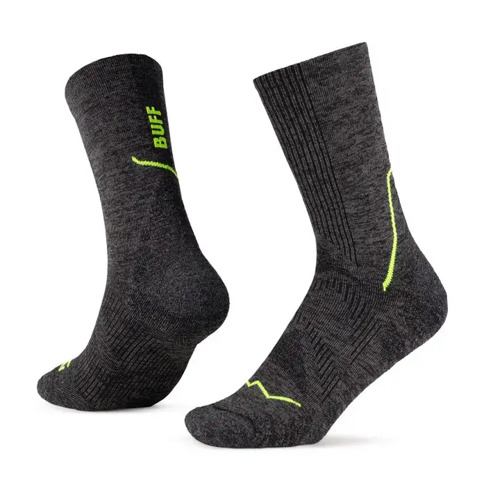 Buff Dryflx Lightweight Crew Socks – Unisex Performance Hiking Socks 1