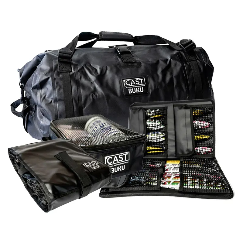 Buku Cast All-In-One Travel Luggage Bundle For Anglers 1