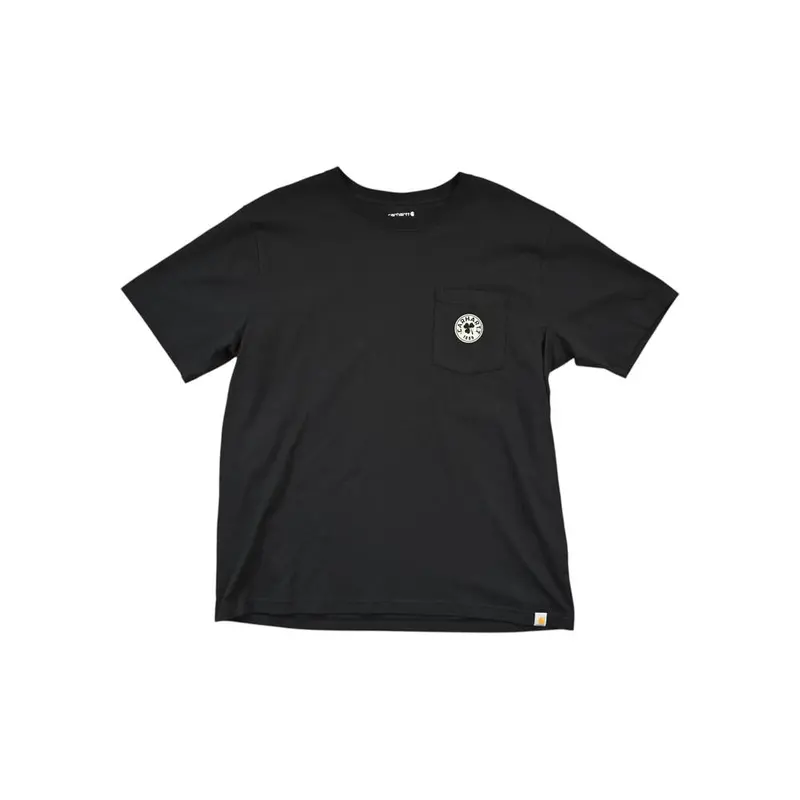 Carhartt Men'S Black Cotton T-Shirt - Xl (Gently Used) 1