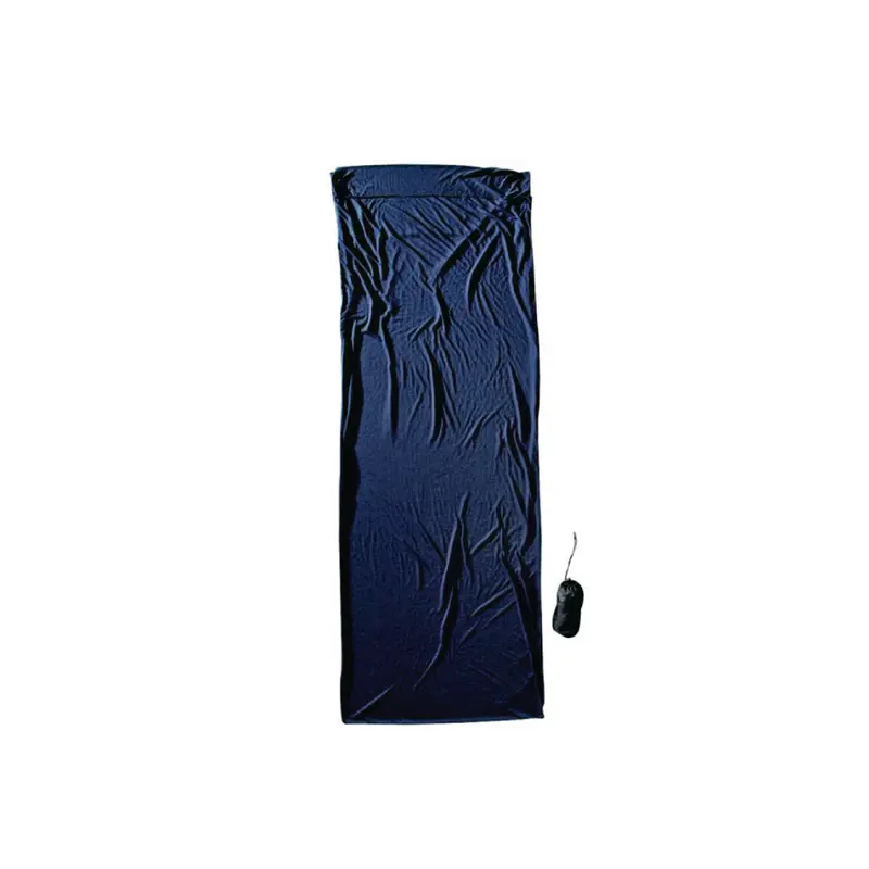 Cocoon Egyptian Cotton Mummy Liner – Soft Blue Interior Sleep Liner 1