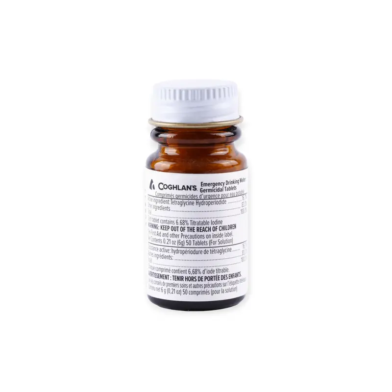 Coghlan'S Germicidal Water Purification Tablets For Safe Drinking 1
