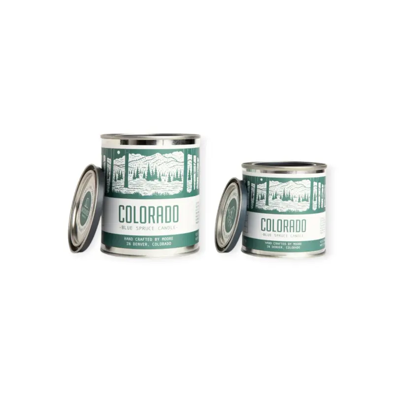 Colorado-Inspired 1/2 Pint Soy Candle – Moore Collection 1