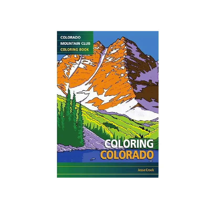 Colorado Mountain Club Coloring Book: A Nature-Themed Activity Guide 1