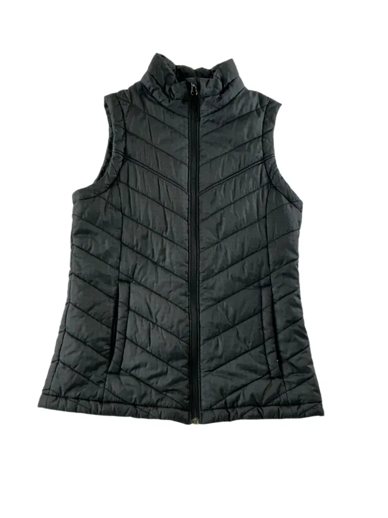 Columbia Synthetic Insulated Vest For Women – Black, Xs, Pre-Owned 1