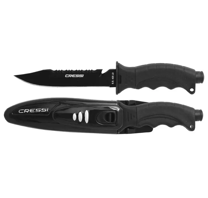 Cressi Borg Stainless Steel Dive Knife 1