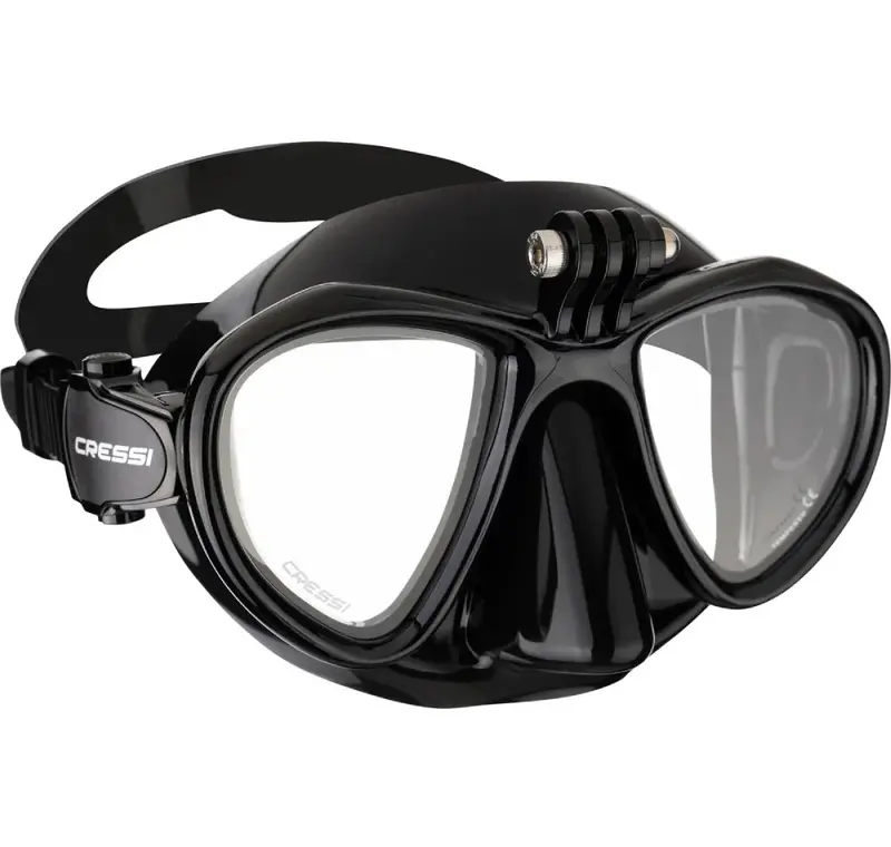 Cressi Metis Action Snorkeling Mask – Low-Volume Fit 1