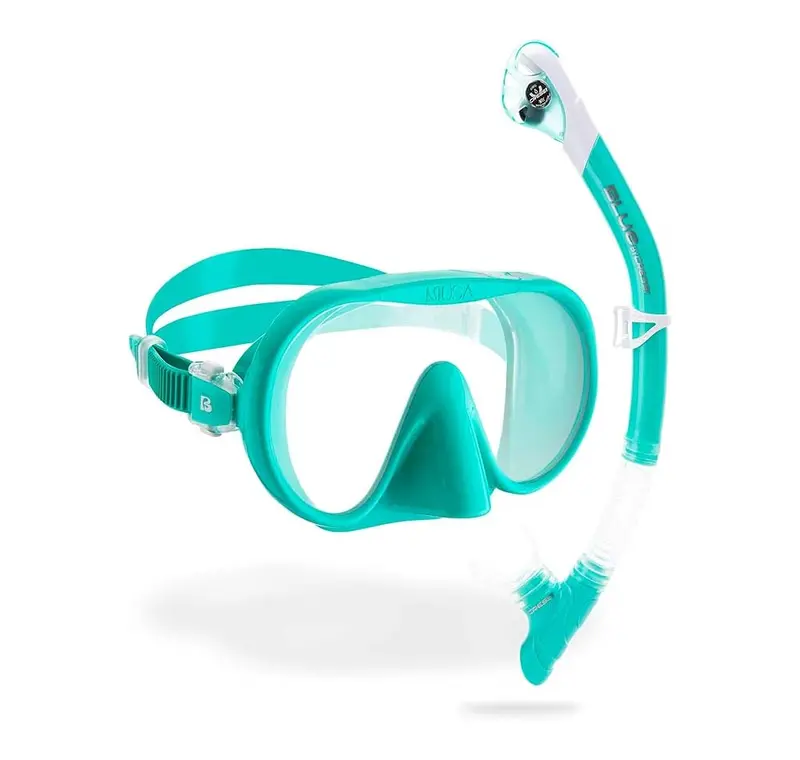 Cressi Musa + Scilla Dry Top Snorkel Set 1