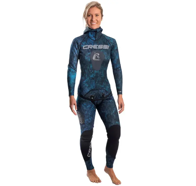 Cressi Tokugawa Lady 3.5Mm Open-Cell Two-Piece Wetsuit 1