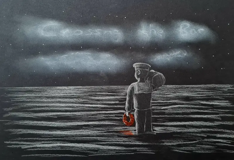 Crossing The Bar – Open Edition Giclée Art Print 1
