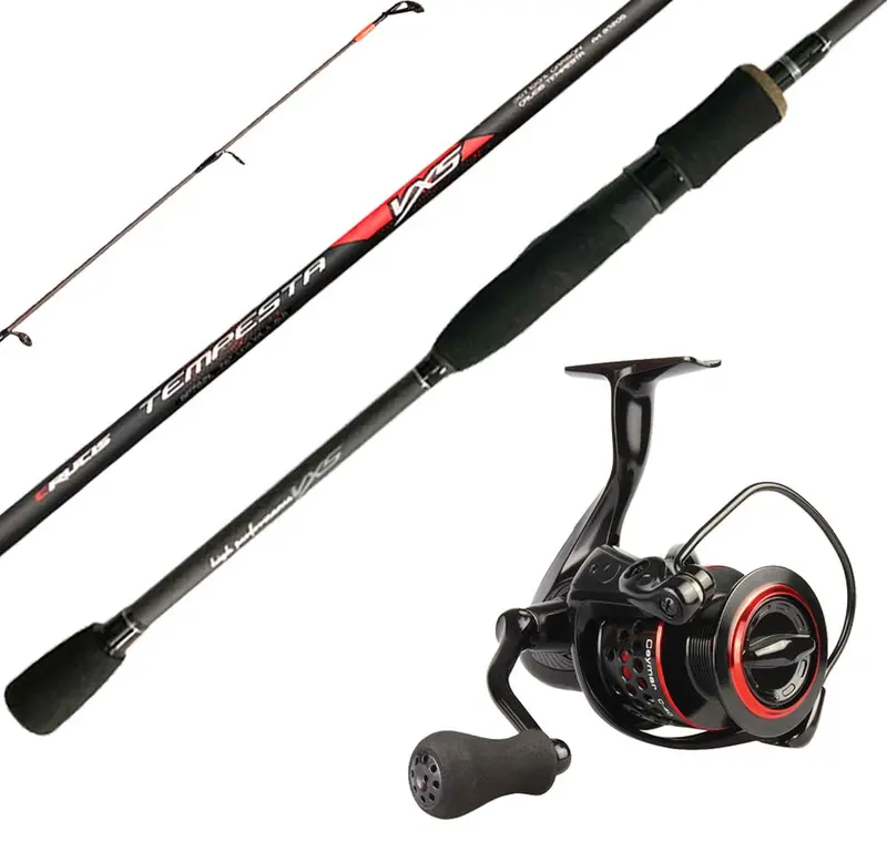 Crucis Tempesta Vxs Sp772L Spinning Rod With Okuma Ceymar C-30 Light Reel Combo 1