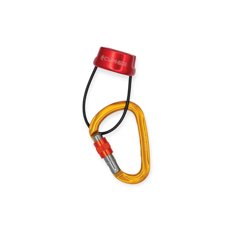 Cypher Arc Belay Device Kit – Includes Hms Screw-Lock Carabiner 1