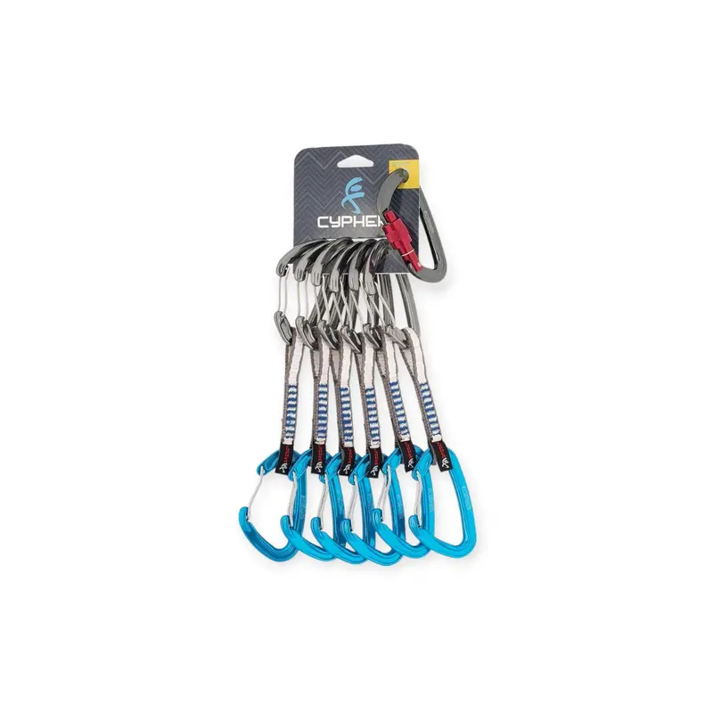 Cypher Ceres Ii Ultralight Quickdraw Pack – 6 Draw Set + Bonus Carabiner 1