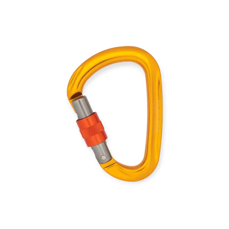 Cypher Iris Hms Screw-Gate Carabiner – Black Finish 1