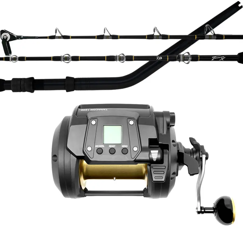 Daiwa 22 Tanacom 1200 X 54Xhst Electric Rod And Reel Combo 1