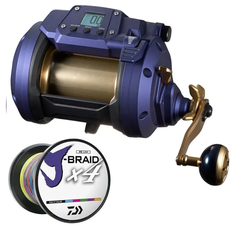 Daiwa 23 Seapower 1200 Electric Reel – Includes Fishing Line 1